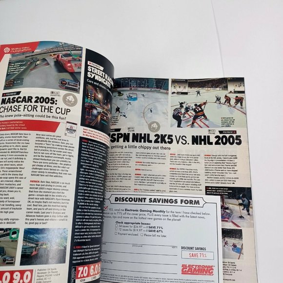 Electronic Gaming Monthly Magazine Scarface Cover 183 October 04 *MINOR WEAR - Picture 7 of 14